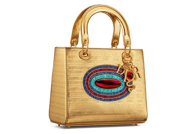 Lady Dior Gisela Colón中型限量藝術提包