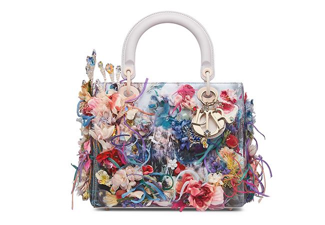 Lady Dior Gigisue中型限量藝術提包