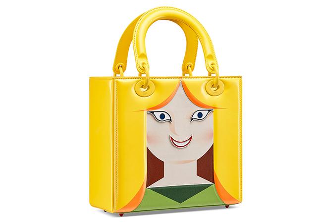 Lady Dior Leonhard Hurzlmeier中型限量藝術提包