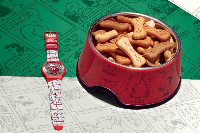 敲碗迎接歡樂聖誕！Swatch X Peanuts聖誕特別版腕錶─聖誕史努比來囉