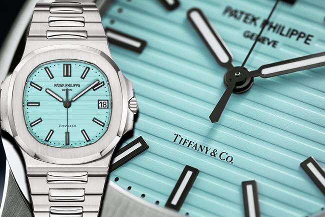 百達翡麗 X Tiffany & Co. 推出Tiffany Blue 5711限量版金鷹
