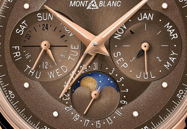 萬寶龍MONTBLANC傳承系列萬年曆腕錶限量款100
