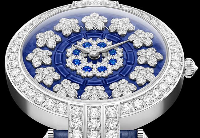 海瑞溫斯頓卓時Harry Winston Premier系列Sunflower 36毫米自動腕錶 