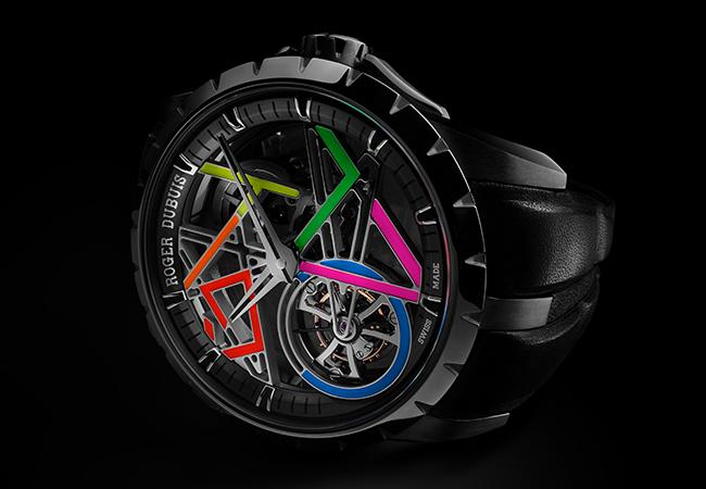 羅杰杜彼Roger Dubuis Excalibur Gully Monotourbillon鈦合金單陀飛輪腕錶 