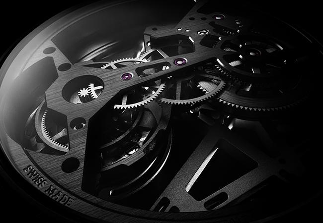 羅杰杜彼Roger Dubuis Excalibur Gully Monotourbillon鈦合金單陀飛輪腕錶 