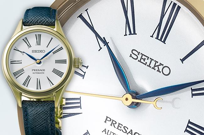結合日本傳統文化：精工SEIKO Presage推出首款琺瑯面盤女錶