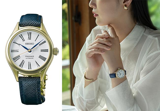 精工Seiko Presage琺瑯女錶