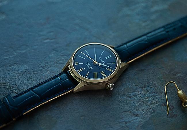 精工Seiko Presage琺瑯女錶