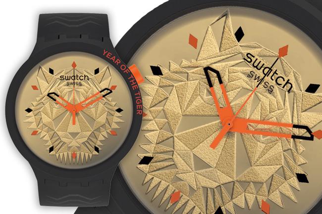 SWATCH Tiger Power春節特別款：新的一年虎虎生風！