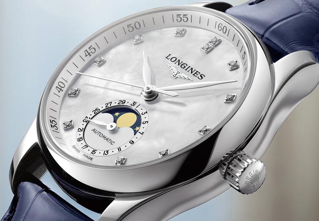 浪琴表LONGINES Master巨擘系列月相女士腕錶