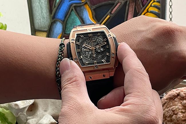 HUBLOT Spirit of Big Bang專賣店限定款 自家合金卡布奇諾配色