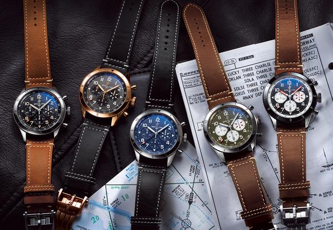 百年靈BREITLING Super AVI P-51 Mustang超級飛行員腕錶「野馬戰鬥機」特別版 