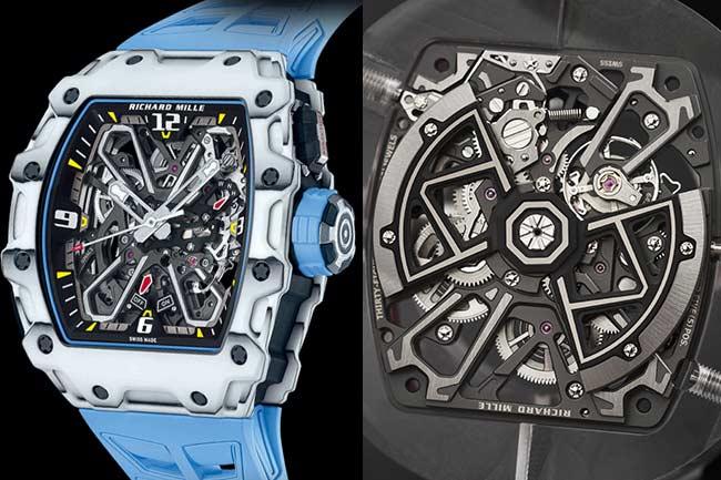 首創蝶形自動盤 RICHARD MILLE RM 35-03 Rafael Nadal Automatic
