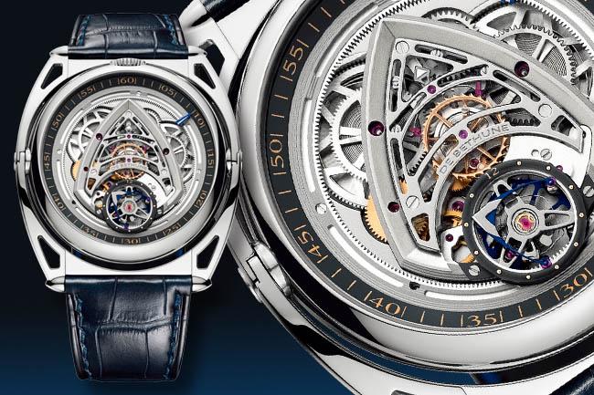 兩個面盤各自表述：DE BETHUNE X VOUTILAINEN Kind of Magic Only Watch