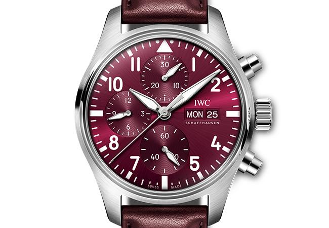 IWC萬國錶紅色飛行員計時腕錶41虎年特別版