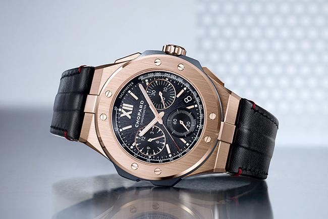蕭邦表雄鷹Alpine Eagle XL Chrono腕錶 18K玫瑰金及陶瓷鈦金屬版本 