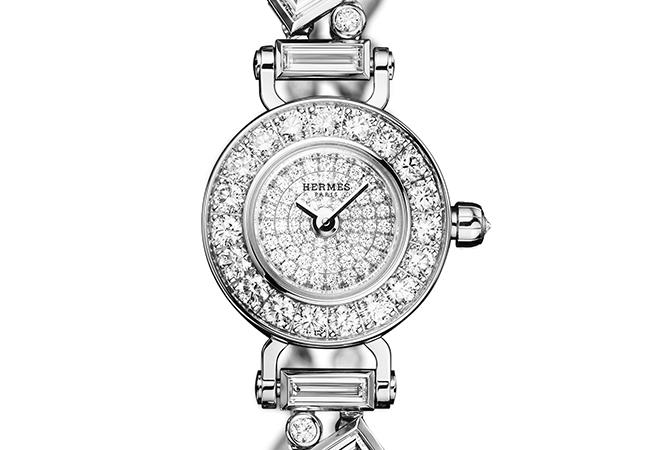 愛馬仕HERMÈS Faubourg Polka珠寶腕錶