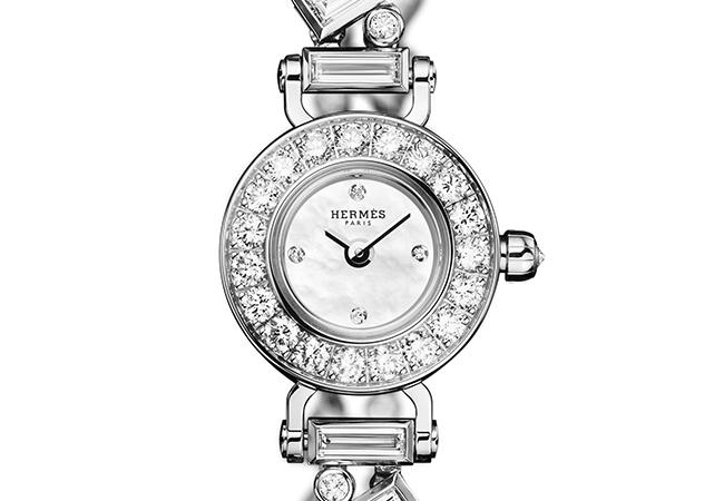 愛馬仕HERMÈS Faubourg Polka珠寶腕錶