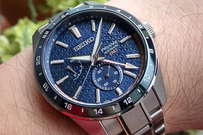 SEIKO Presage Sharp Edged GMT腕錶 年度超值錶款首選