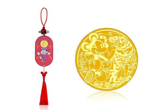 周大福「迪士尼經典」系列「米奇」虎年金章套裝