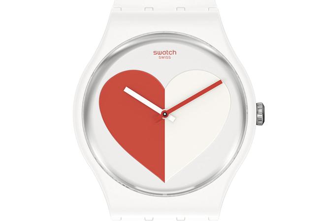 SWATCH白色戀人HALF 