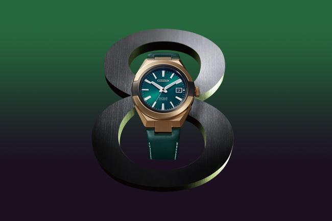 CITIZEN 極簡職感 Series 8抗磁機械錶家族 新推出最夯限量松針綠面