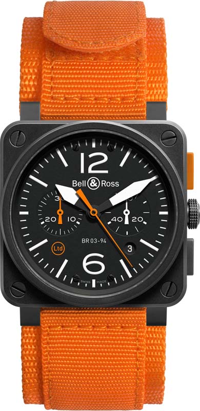 CARBON ORANGE計時錶