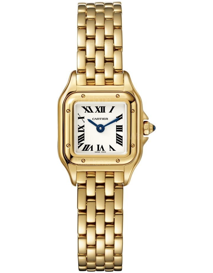 Panthère de Cartier 美洲豹迷你黃K金腕錶