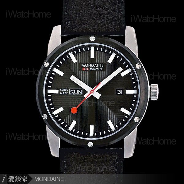 Mondaine Unveils Sport II黑面盤款