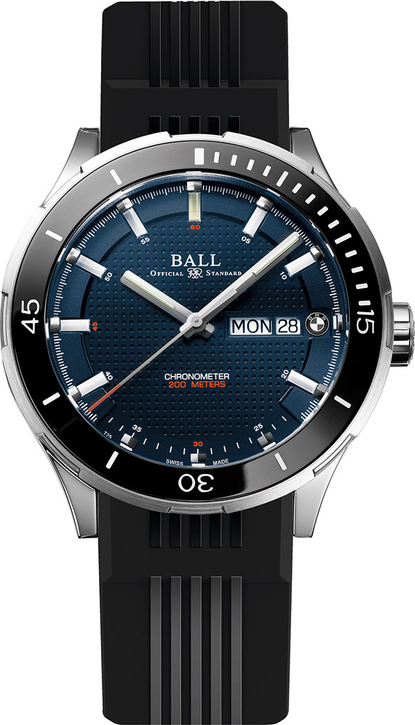 BALL for BMW Timetrekker潛水三針腕錶