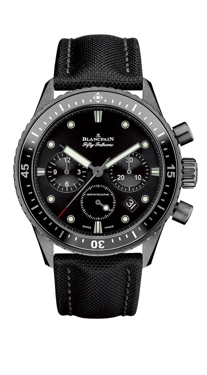 五十噚Bathyscaphe飛返計時碼錶