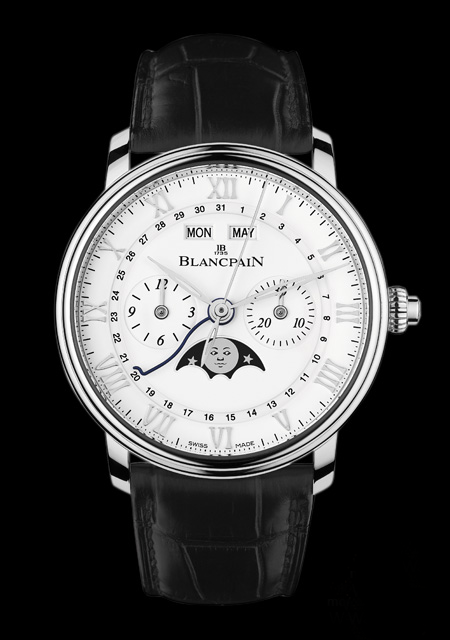 Villeret Chronographe Monopoussoir Quantieme Complet