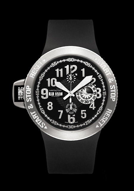 Khaki BASE Jump Auto Chrono