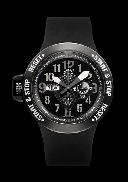 Khaki BASE Jump Auto Chrono