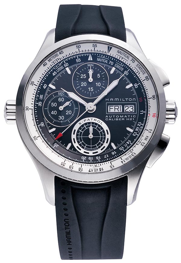 Khaki X-Patrol Auto Chrono