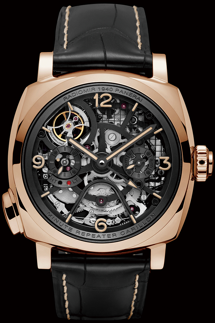 Radiomir 1940 Minute Repeater Carillon Tourbillon GMT