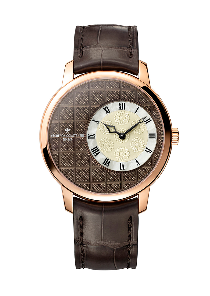 Métiers d'Art Elégance Sartoriale藝術大師窗格紋腕錶