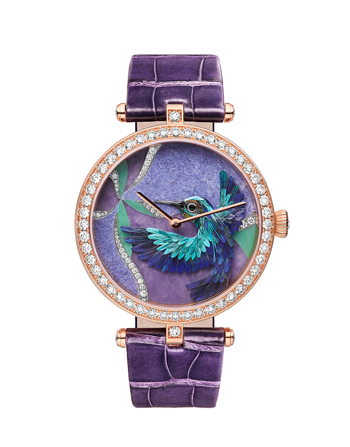 Lady Arpels Colibri Indigo 腕錶